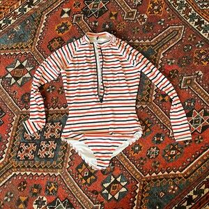 Size 10 J Crew bathing suit rash guard - never used